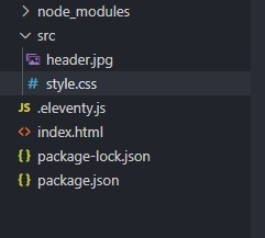 srcフォルダ内にstyle.cssを追加したところ